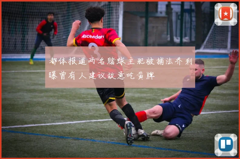 都体报道两名赌球主犯被捕法乔利曝曾有人建议故意吃黄牌