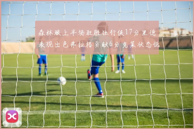 森林狼上半场狂胜独行侠17分里德表现出色弗拉格贡献6分克莱状态低迷未得分